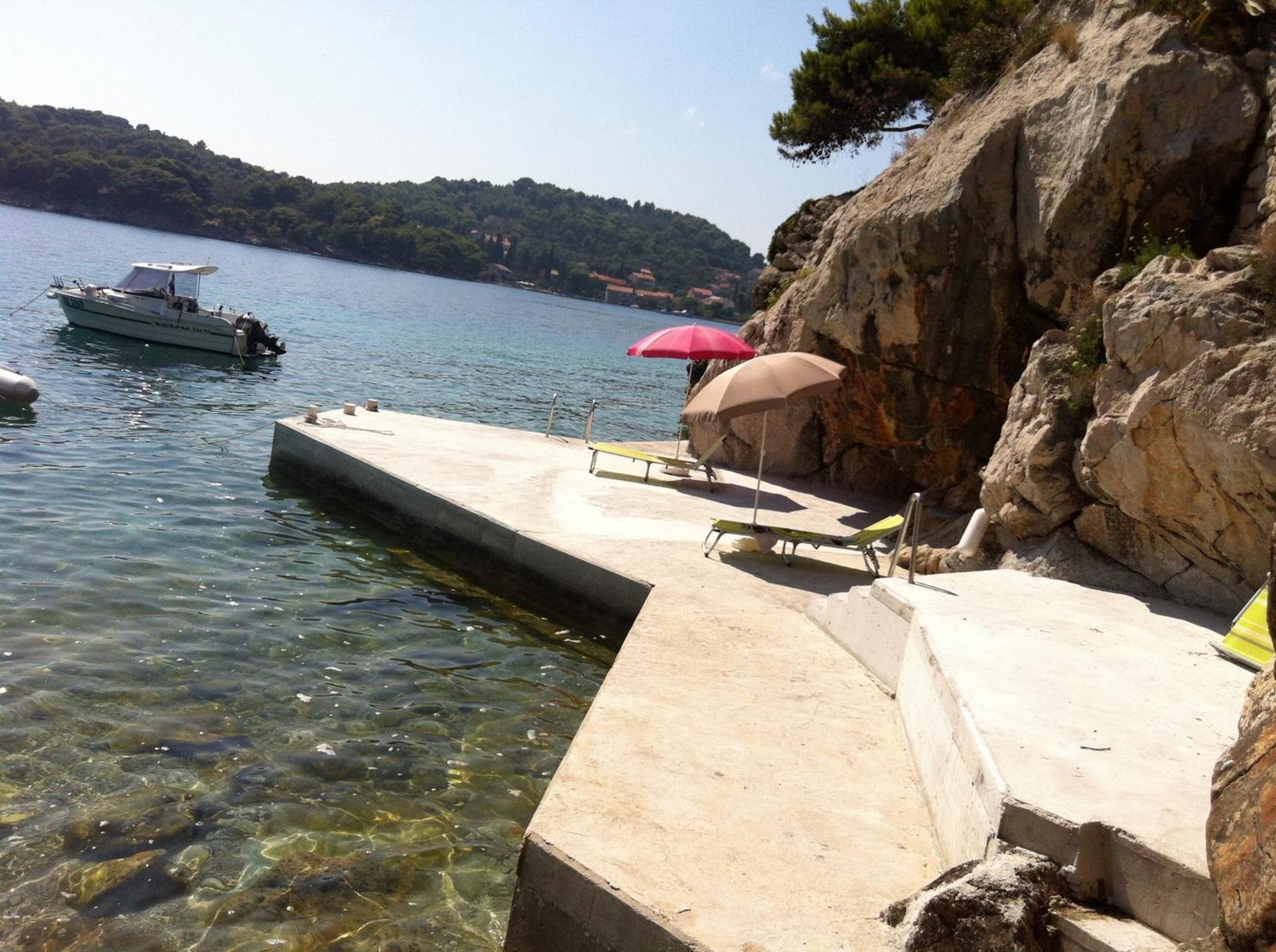 Beach House On The Cliff Zaton  Habitación foto